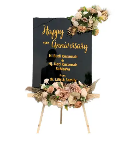 Papan Bunga Akrilik Montong Terep