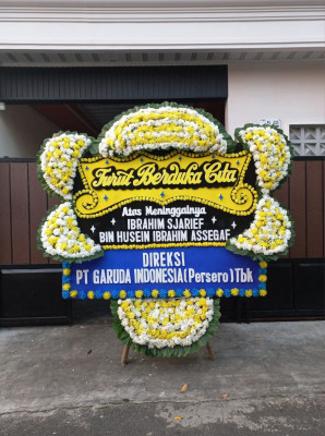 Papan Bunga Duka di Montong Terep